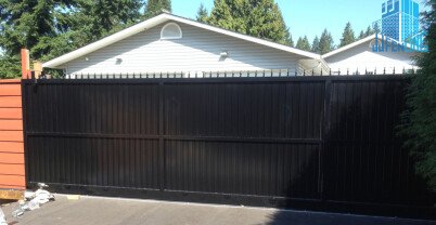 Solid Panel Fence